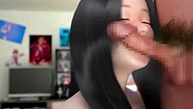 3d lustfull morning with beauty classmate in doggystyle