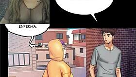 My Aunt Comic Chapter 41 Featuring Detailed Jerk Off Instructions in Anime Hentai Style