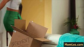 Family Spring-Cleaning Turns Into A Taboo Lesbian Orgy?