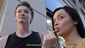 Smashing Hard with Hunt4k Brunette in Hidden POV Action