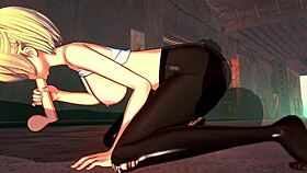 3d hentai with big ass and tits sex in riding action