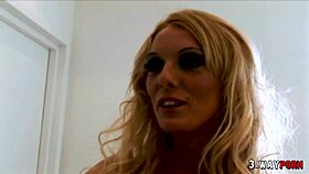 In this 3 way porn, an interracial 3some with big cock monster tits babe gets wild.