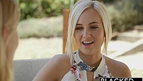 Blacked First Interracial Threesome for Ash Hollywood and Kate England