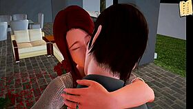 bigtitted blond babe rides cock