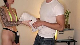 New Shady Spa Brooke Secret Rub With Naughty Milf Action