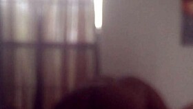 she's getting fucked with a creampie