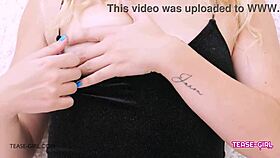 super hot blonde teen gets interviewed for casting