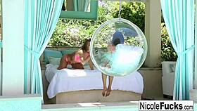 hot selfie leads to lesbian fucking with big tits 😍