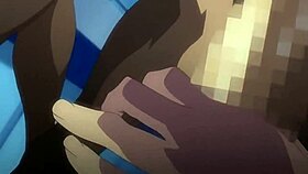 Prison inmate endures double penetration and bondage humiliation in hentai episode