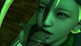 Street Fighter 6 Cammy in 3D animation, with intriguing moves and poses