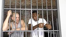 Interracial Gay Sex in Prison