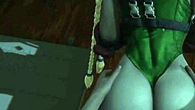 Street Fighter 6 Cammy in 3D animation, with intriguing moves and poses