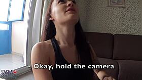 Brunette Deepthroat Big Dick Hard Anal Sex And Cum Inside After Gym