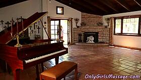 Smalltits Babe Massaged And Pleasured By Old Masseuse Seduction Oral Model Lesbian Fantasy