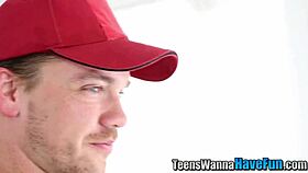 Reality Teens Get Their Faces Jizzed At The Party 4some