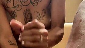 strawberry passionately sucks druffbandit until he cums five times