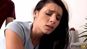 hey, watch nelly kent get stuck and drilled hard