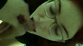 my obedient partner loves sucking in couple homemade facial scene