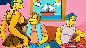 Simpsons hentai porn with your favorite cartoon characters