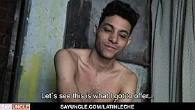 Hiring Danny for construction leads to an unexpected blowjob