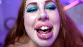face show with yola flimes sucking and teasing