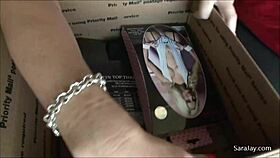 got a lingerie package, sara jay? how’s that mega black cock bending you over now?