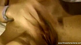 Slut Wife Masturbates When Horny At Home Pussy Playing