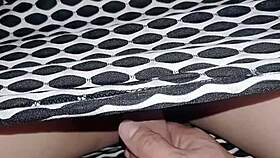 i find my stepsister touching herself without panties and get horny for taboo sex