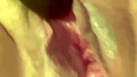 the bbw milf plays with her favorite toy to orgasm