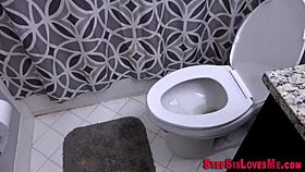 Watch this busty teen amateur give a pov blowjob and handjob before riding hard.