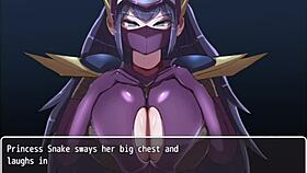 heroi é dominado e as elas vão brincar com o pau dele na villainess quest parte 5