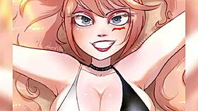 I watch Enoshima Junko in Danganronpa hentai, it's so hot