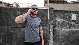 couple celebrates anniversary with group bareback fucking