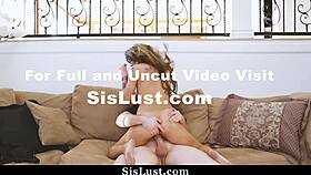 Stepsister finds stepsiblings porn on her stepbros computer