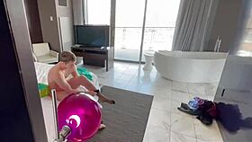 Sage Roux's tight ass gets railed hard in her fishnet suit