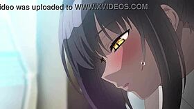 Animated Babe with Massive Tits Takes Huge Cock