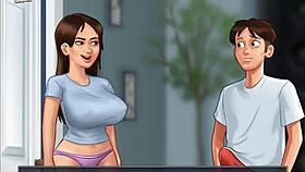 summertime saga 43 with big tits and monster cock hentai