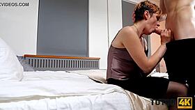 mature tutor seduced without glasses