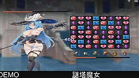 mystery tower witch in fantasy anime game