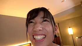 Super Cute Japanese Schoolgirl Gets Pounded Hard in Uniform from Behind, Moaning Loudly 😍