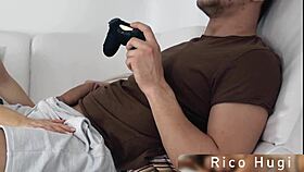 sloppy blowjob big dick and fuck mouth gf