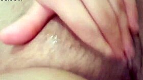Amateur's Small Tits Solo Masturbation With Hairy Pussy Part 2