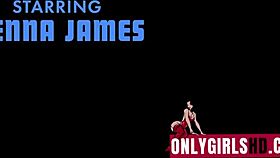 Kenna James, Vicki Chase, and Katrina Colt in POV sex tape with spanking.