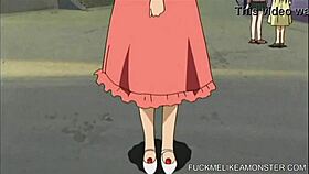 uhh, bdsm dildo play with anime maid gettin banged hard