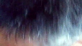 Latino Sucks Black Shemale's Monster Cock With Deepthroat