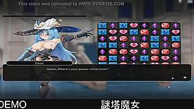 mystery tower witch in fantasy anime game