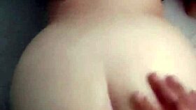 Stunning Latina with perfect white ass gets pounded hard with a messy creampie