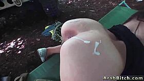 Arab Teen 18+ Pigtails Sucks in Muslim Uniform