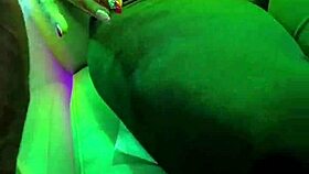 una milf slut sunbathes in the solarium without a bra, i put my hard cock in front and she gets fucked 😈