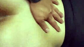 Huge Portuguese ass bent over, clothes ripped, spanked and fucked